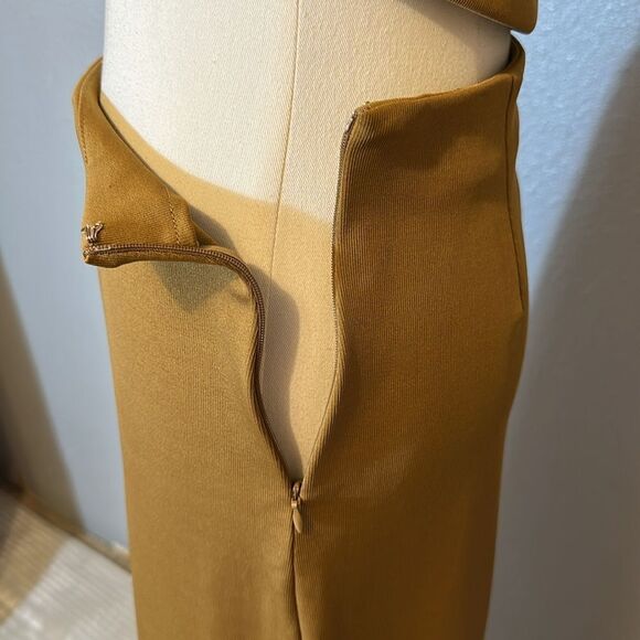 House of Harlow X revolve toffee Fabien women’s wide leg jumpsuit size L - Picture 7 of 15